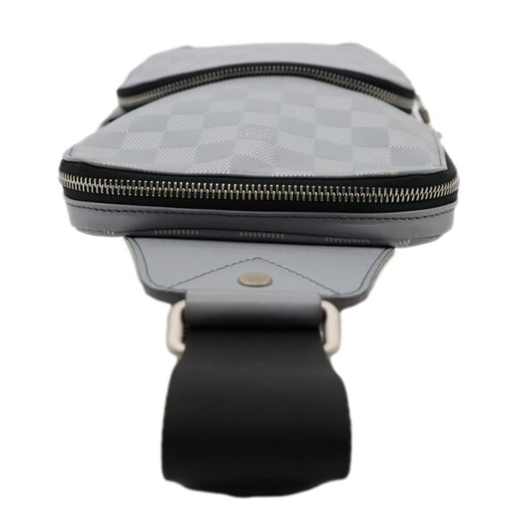 Louis Vuitton  Avenue Sling Damier Infini Leather Backpack Bag Grey - Picture 4 of 15